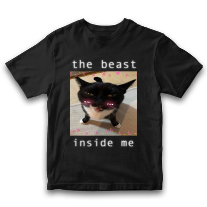 The Beast Funny Cat TEE