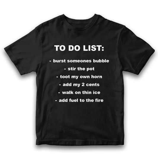 TO DO LIST TEE